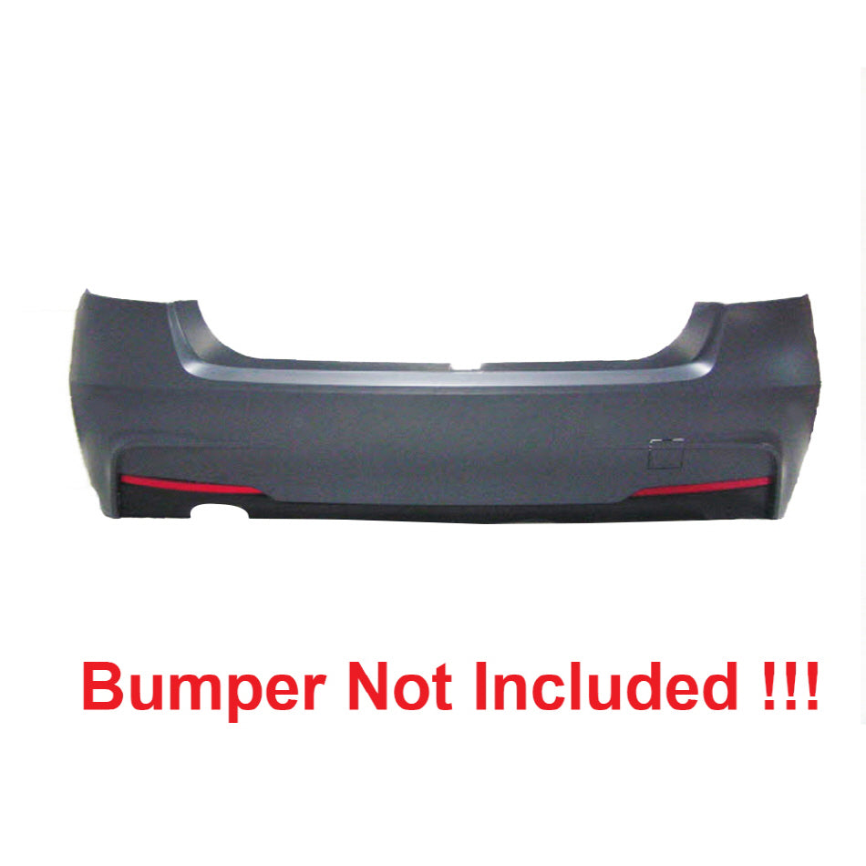 2012-2018 BMW F30 F31  M-Tech Style Diffuser Only