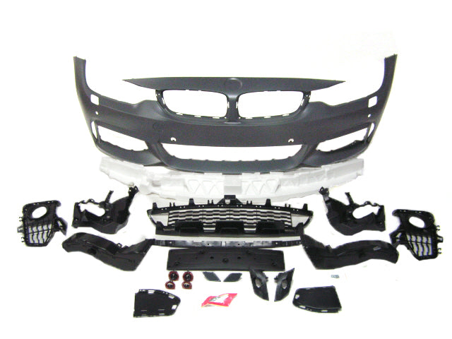 2013-2016 BMW F32 4-Series M-TECH M SPORT Style Front Bumper Fog Type