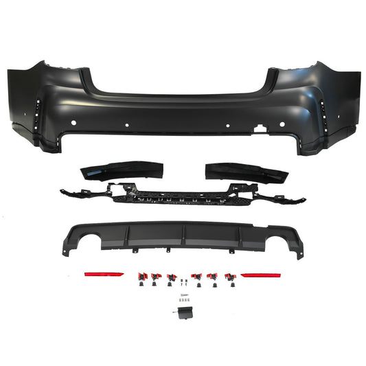 2019-2021 BMW PRE-LCI G20 3 Series, M3 Style Rear Bumper