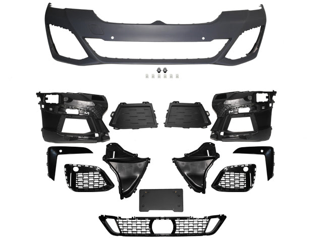 2021-2023 BMW G30 LCI M-Tech Style Front Bumper W/ PDC