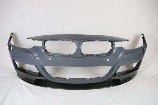 2012-2018 BMW F30 M-TECH Style Bumper + Carbon Front Lip