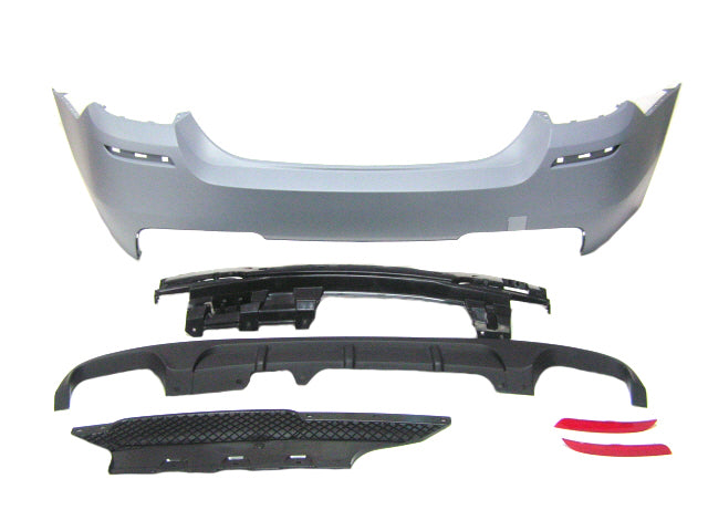 2011-2016 BMW 5 Series F10 Performance Style Rear Bumper