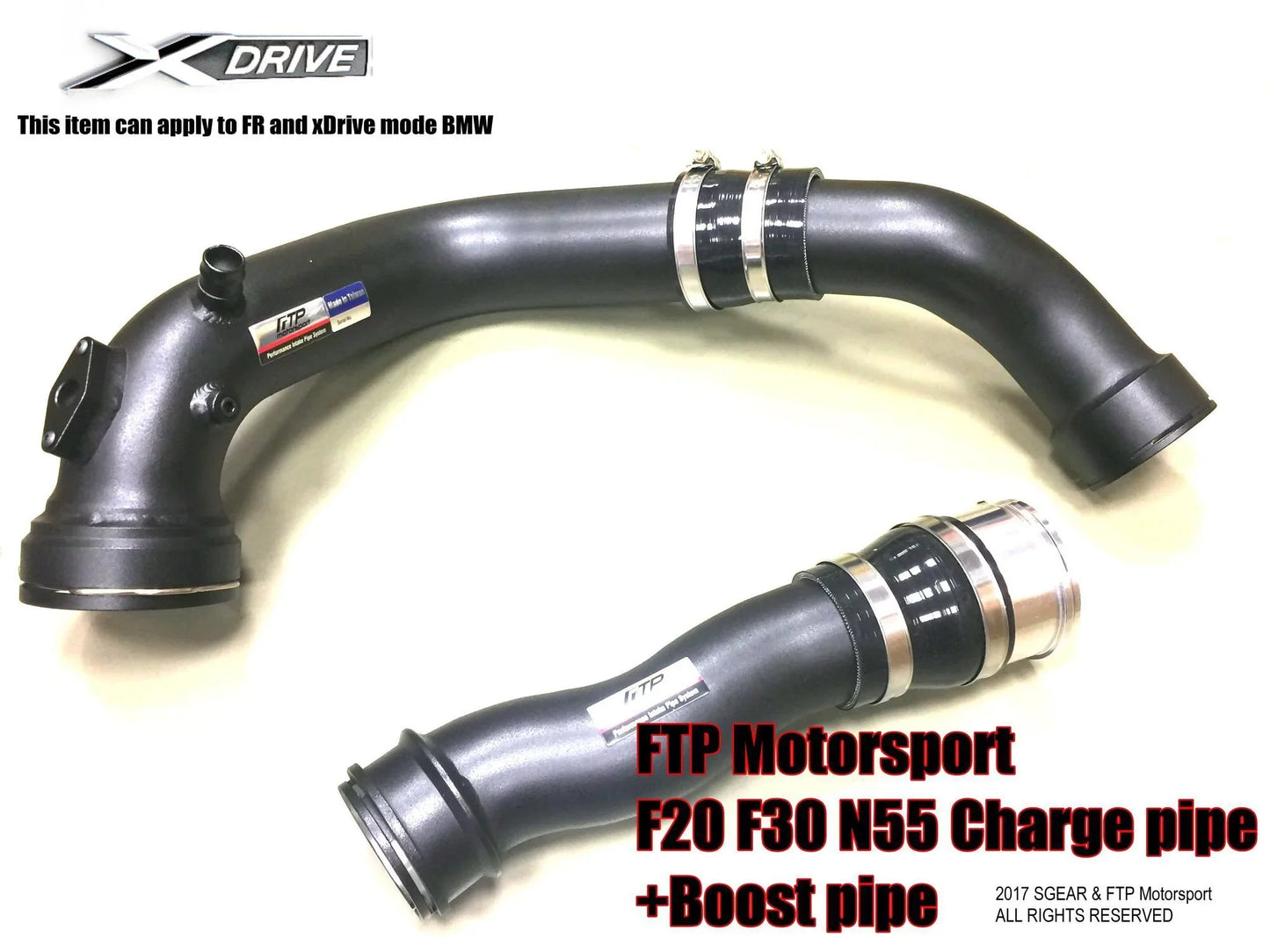 FTP Chargepipe, Boostpipe Combination || N55 (F2X,F3X)