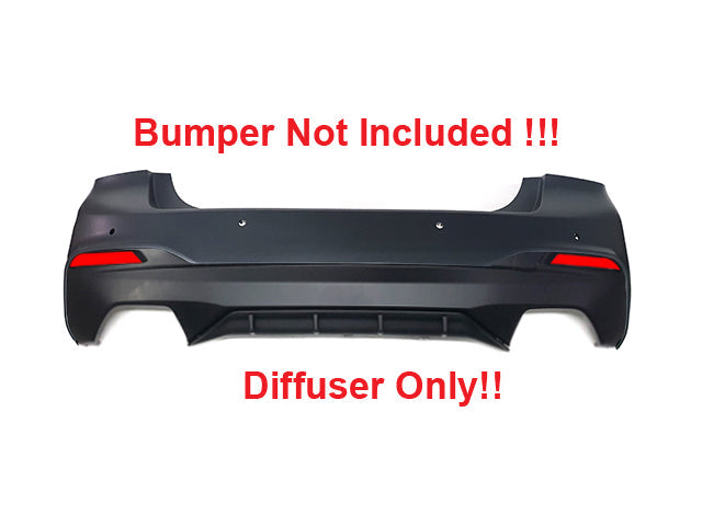 2017-2020 BMW G30 PRE-LCI M-Performance Style Rear Diffuser Only