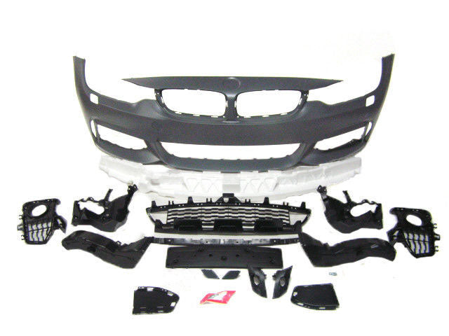 2013-2016 BMW F32 4-Series M-TECH M SPORT Style Front Bumper Fog Type