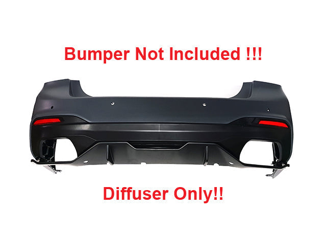 2017-2020 BMW G30 PRE-LCI M-Performance Style Rear Diffuser Only