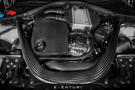 Eventuri BMW F87 M2 Competition / M2 CS S55 Black Carbon Intake System