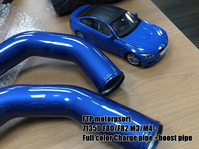 FTP - Charge Pipe + Boost Pipe V2 Yellow, Blue or Red || S55 F8X