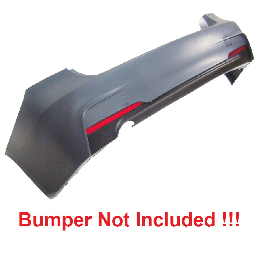 2012-2018 BMW F30 F31  M-Tech Style Diffuser Only