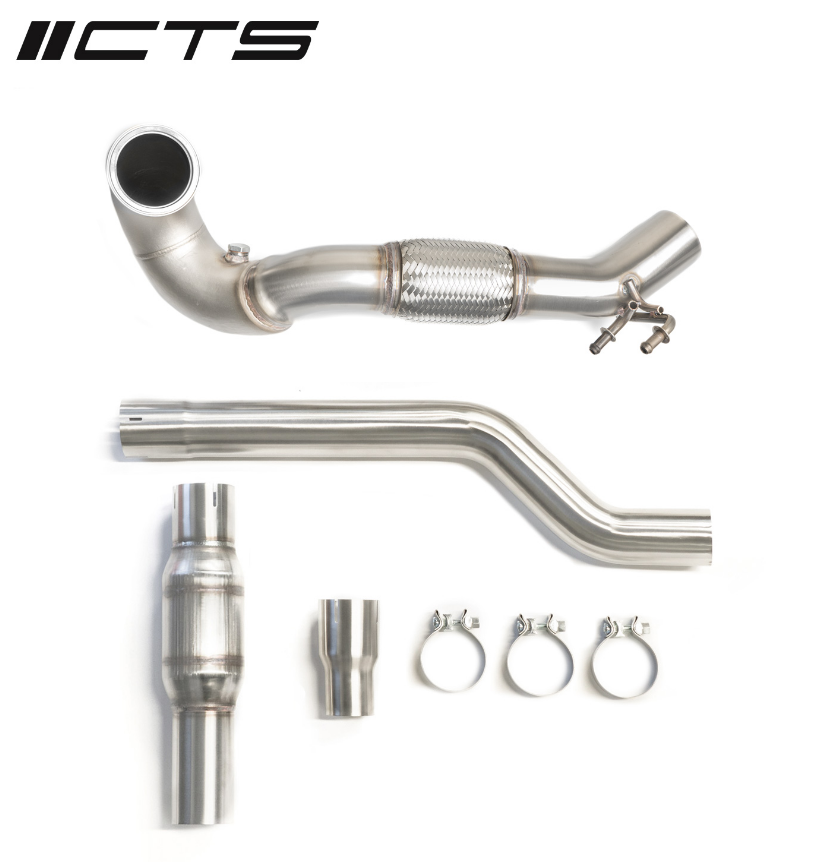 CTS Turbo - Downpipe || MQB & A3/S3/TT/TT-S