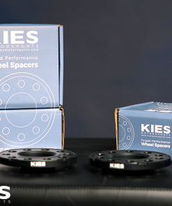 Kies Motorsports (F Series) BMW Wheel Spacers 5 x 120 Black Finish