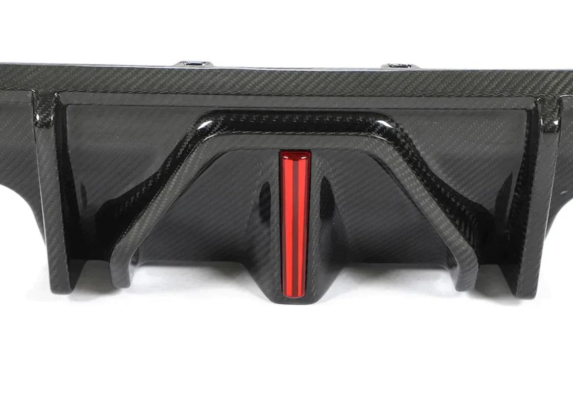 BMW M3/M4 G80/G82/G83 LED REAR DIFFUSER | CARBON FIBER