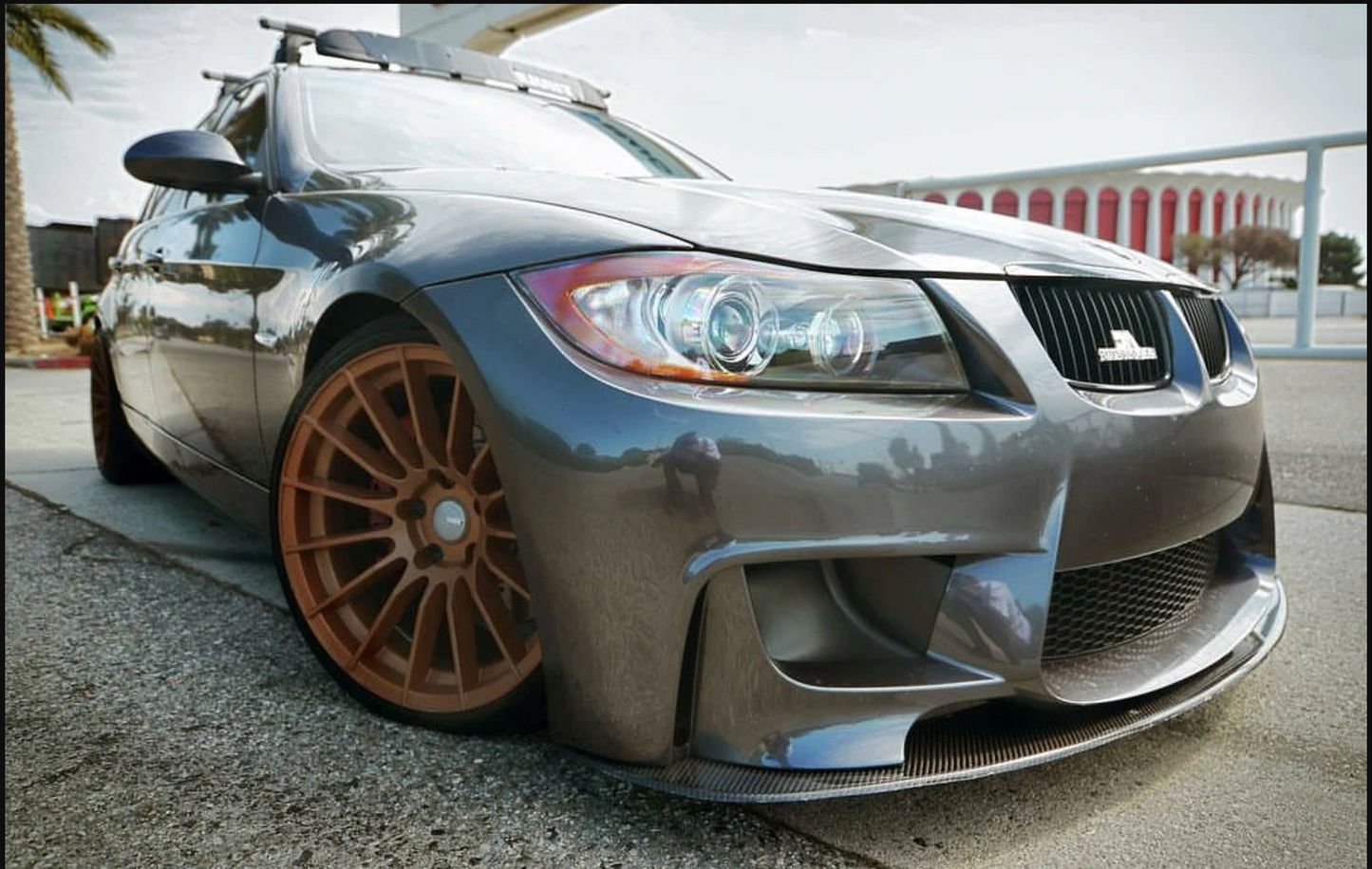 E90 1M CUSTOM FRONT BUMPER 2006-2011