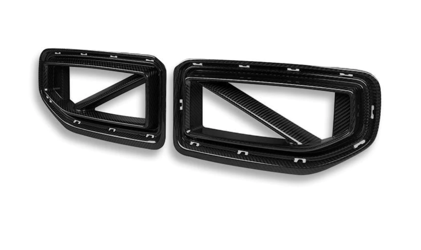 G87 M2 SQ Carbon Fiber Front Grills