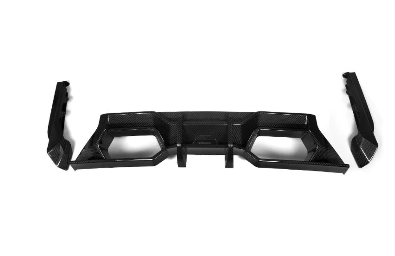 G87 M2 SQ Carbon Fiber Rear Diffuser