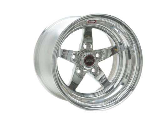 Weld S71 15x10 / 5x120mm BP / 7.5in. BS Polished Wheel (Medium Pad) - Non-Beadlock