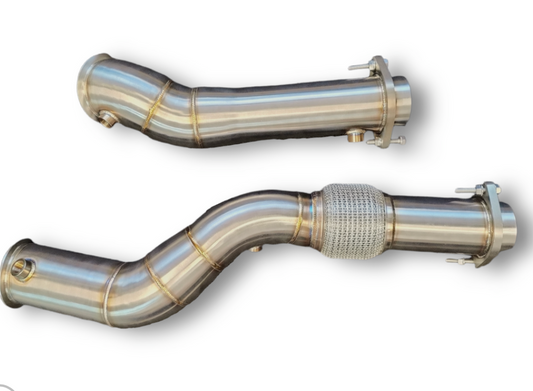 MAD BMW G8X S58 3.5" FAT BOY DOWNPIPES M2 M3 M4