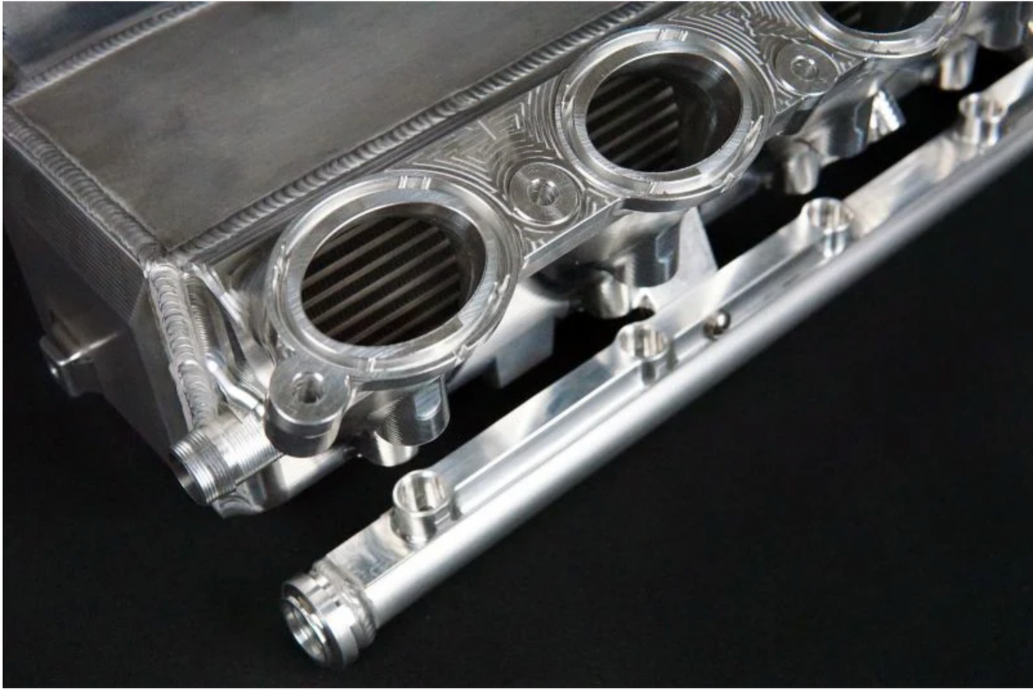 CSF Toyota A90/A91 Supra/ BMW G-Series B58 Charge-Air Cooler Manifold- Machined Billet Aluminum