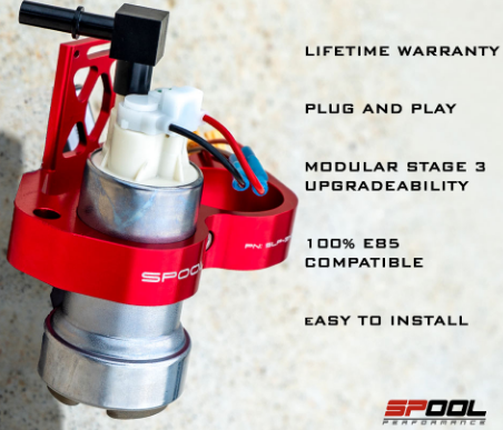 Spool E9X/E8X Stage 2 Bucketless Low Pressure Fuel Pump