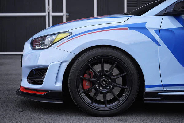 ADRO - Carbon Fiber Front Lip V1 || Veloster Turbo/N