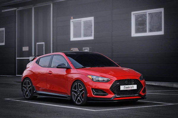 ADRO - Carbon Fiber Front Lip V1 || Veloster Turbo/N