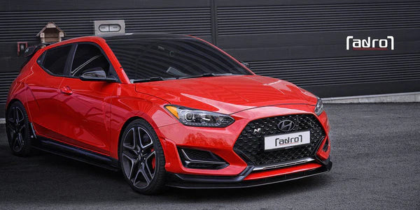 ADRO - Carbon Fiber Side Skirts V1 || Veloster Turbo/N