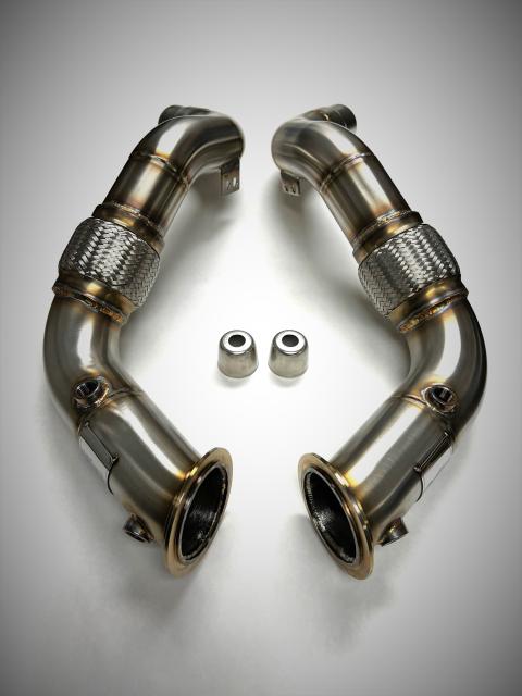 EvolutionRacewerks - Catless Downpipes || N63 (550i,750i,850i,X5m50i)