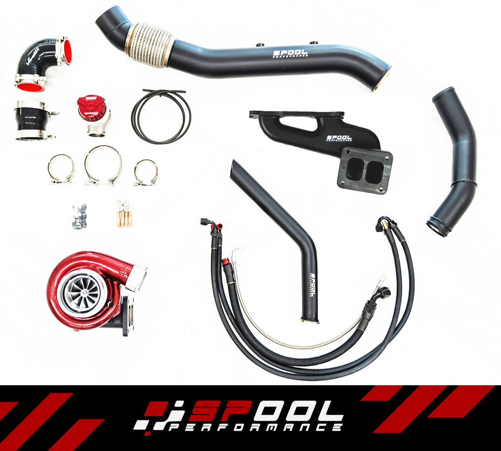 Spool Performance - Billet Manifold Top Mount Turbocharger Kit || A90 Supra (B58)